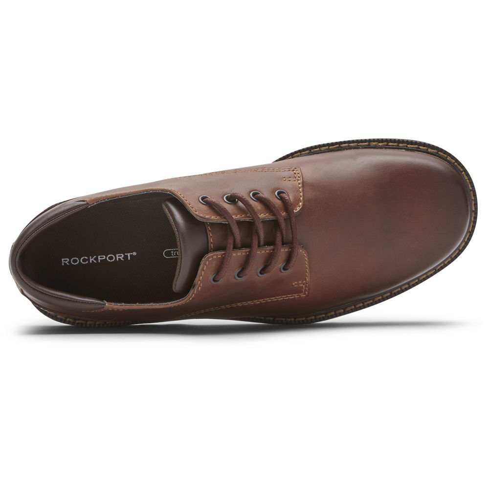 Rockport Mens Oxfords Brown - Northfield Waterproof - UK 604-LWCKUO